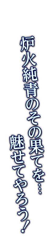 炉火純青のその果てを…魅せてやろう！