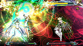 「BLAZBLUE　CHRONOPHANTASMA EXTEND」スクリーンショット