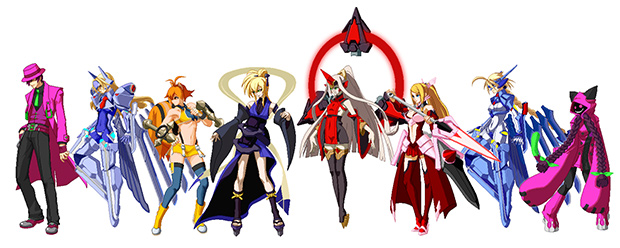 BLAZBLUE　CENTRALFICTION キャラクター