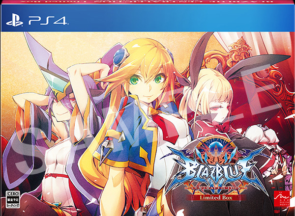 「BLAZBLUE　CENTRALFICTION」限定版メインビジュアル