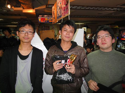 優勝 tenchi(ハクメン) 準優勝 でん(バング) 3位 イコ(カルル)