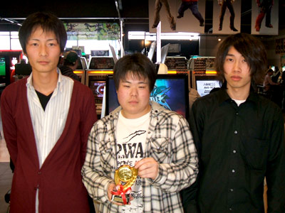 3位 みずも(ラグナ)/優勝 ぺっし(バング)/準優勝 よーすけ(ツバキ)