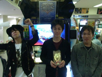 優勝:Dio(ラムダ、カルル) 準優勝:フィオ(ハザマ、ライチ) 3位:タオとちゅっちゅしに来ました^^(タオカカ、ジン)