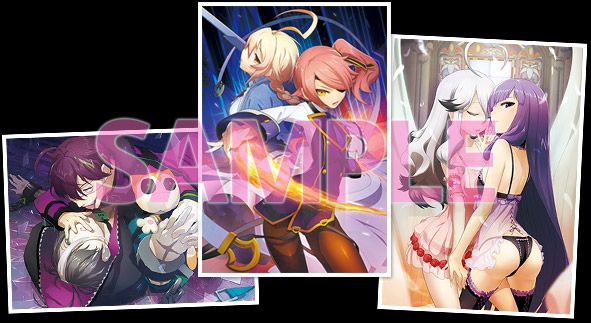 XBLAZE LOST:MEMORIES 店舗特典イラスト