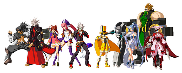 BLAZBLUE　CENTRALFICTION キャラクター