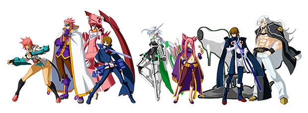 BLAZBLUE　CENTRALFICTION キャラクター