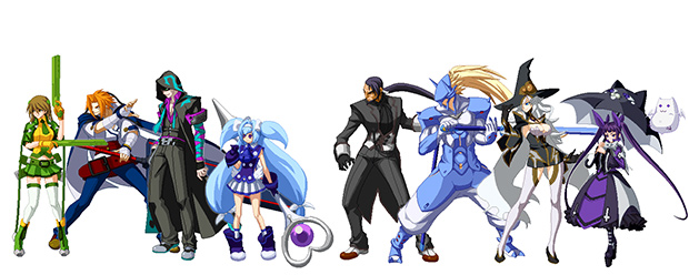 BLAZBLUE CENTRALFICTION キャラクター